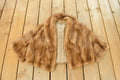 Vintage 1960s Mink Fur Cropped Jacket Women's XS