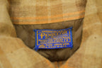 Vintage 1960s Pendleton Plaid Button Up Board Shirt