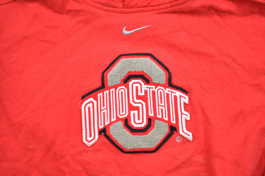 Vintage 1990s Nike University of Ohio State Buckeyes Collegiate Hoodie