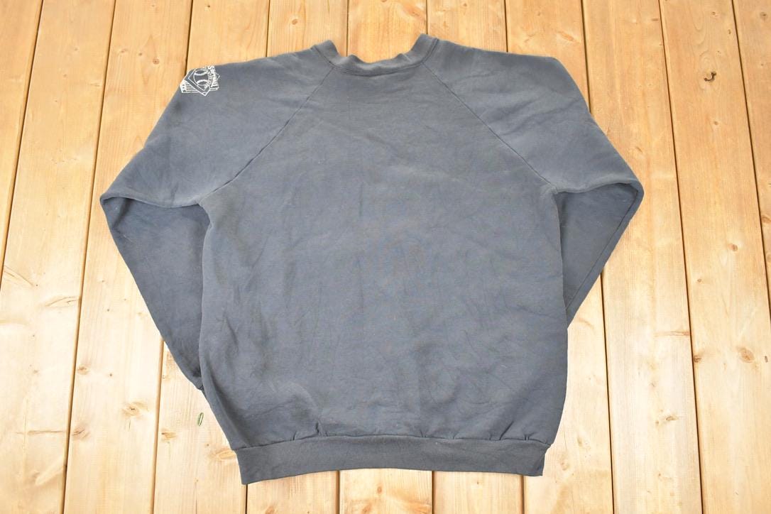 Vintage 1991 Eastern World Series AtlantaBaseball Crewneck Sweatshirt Men's L
