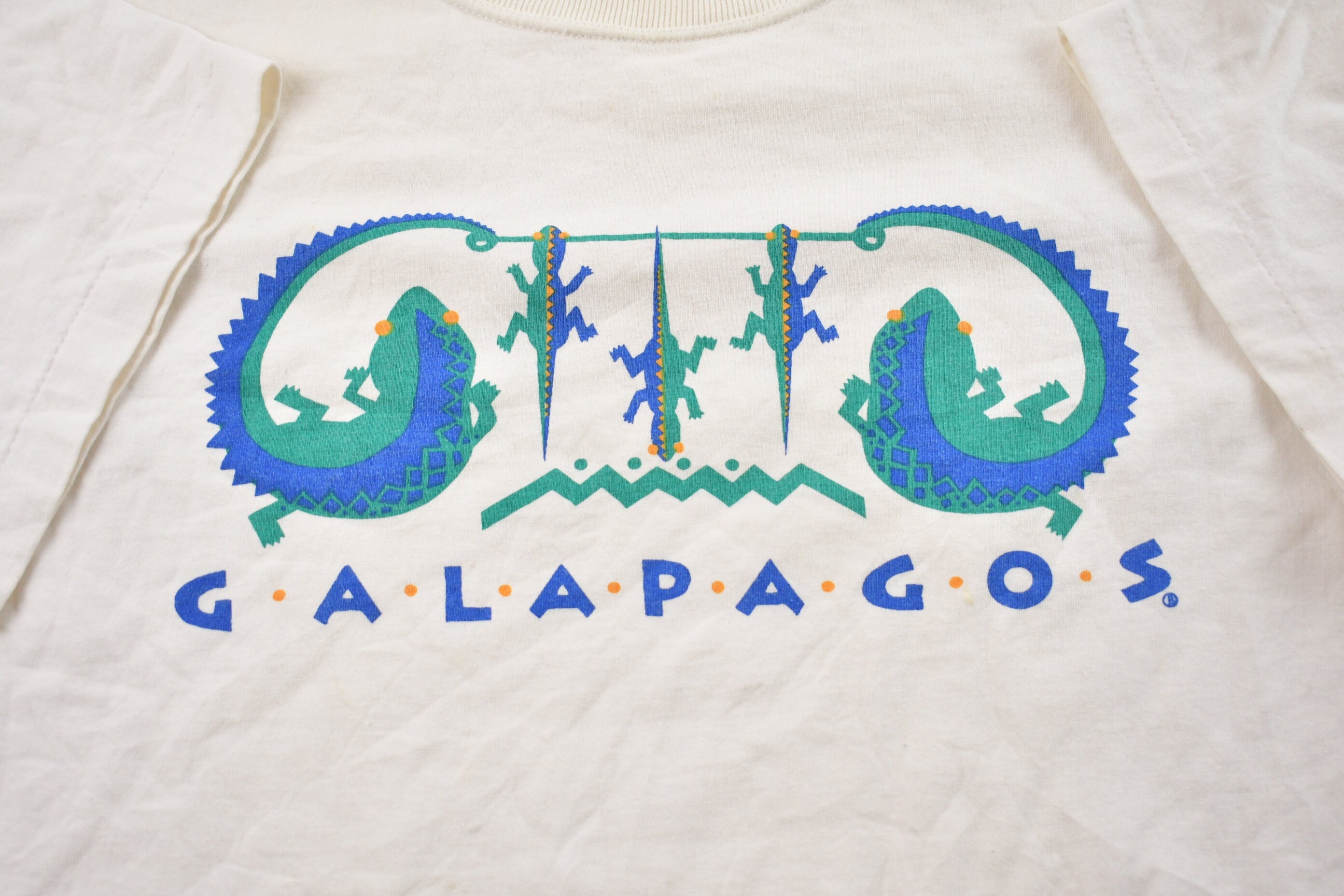 Vintage 1990s Galapagos Lizard T-Shirt