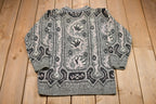 Vintage 1990s Abstract Knitted Sweater