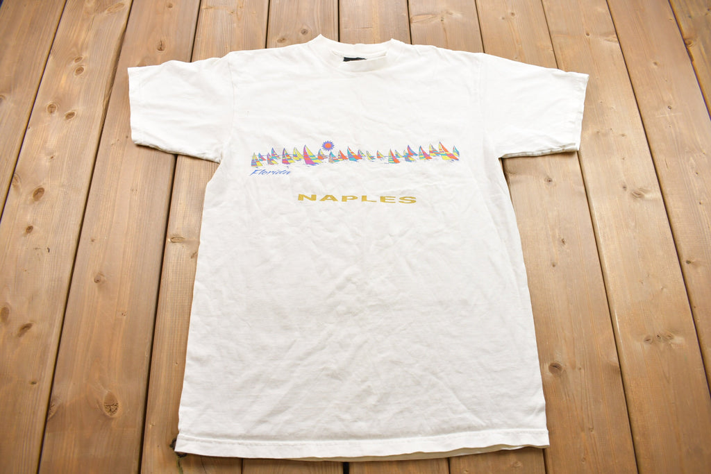 Vintage 1990s Naples Florida Souvenir T Shirt