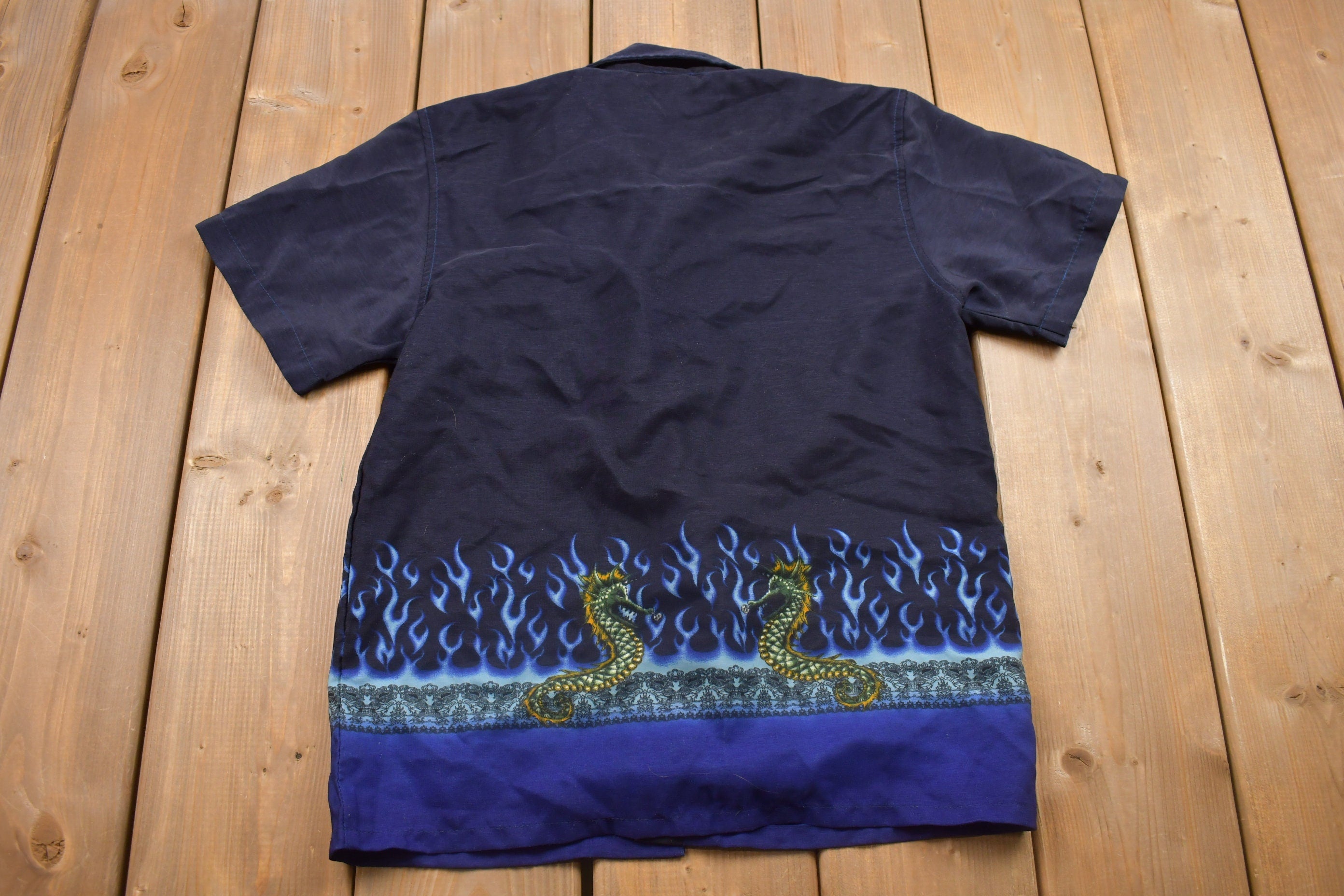 Vintage 1990s Youth Sized Las Vegas Button Up Shirt