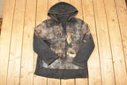 Vintage Y2K Buffalo Bill AOP Zip Up Hoodie Shirt Womens L