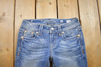Vintage Y2K Miss Me Bedazzled Low Rise Jeans Size 26x32