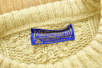 Vintage Pendleton 1980s Cropped Cable Knit Sweater