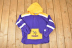 Vintage 1990s Minnesota Vikings NFL Kids Touchdown Club Hoodie Sweatshirt Youth L