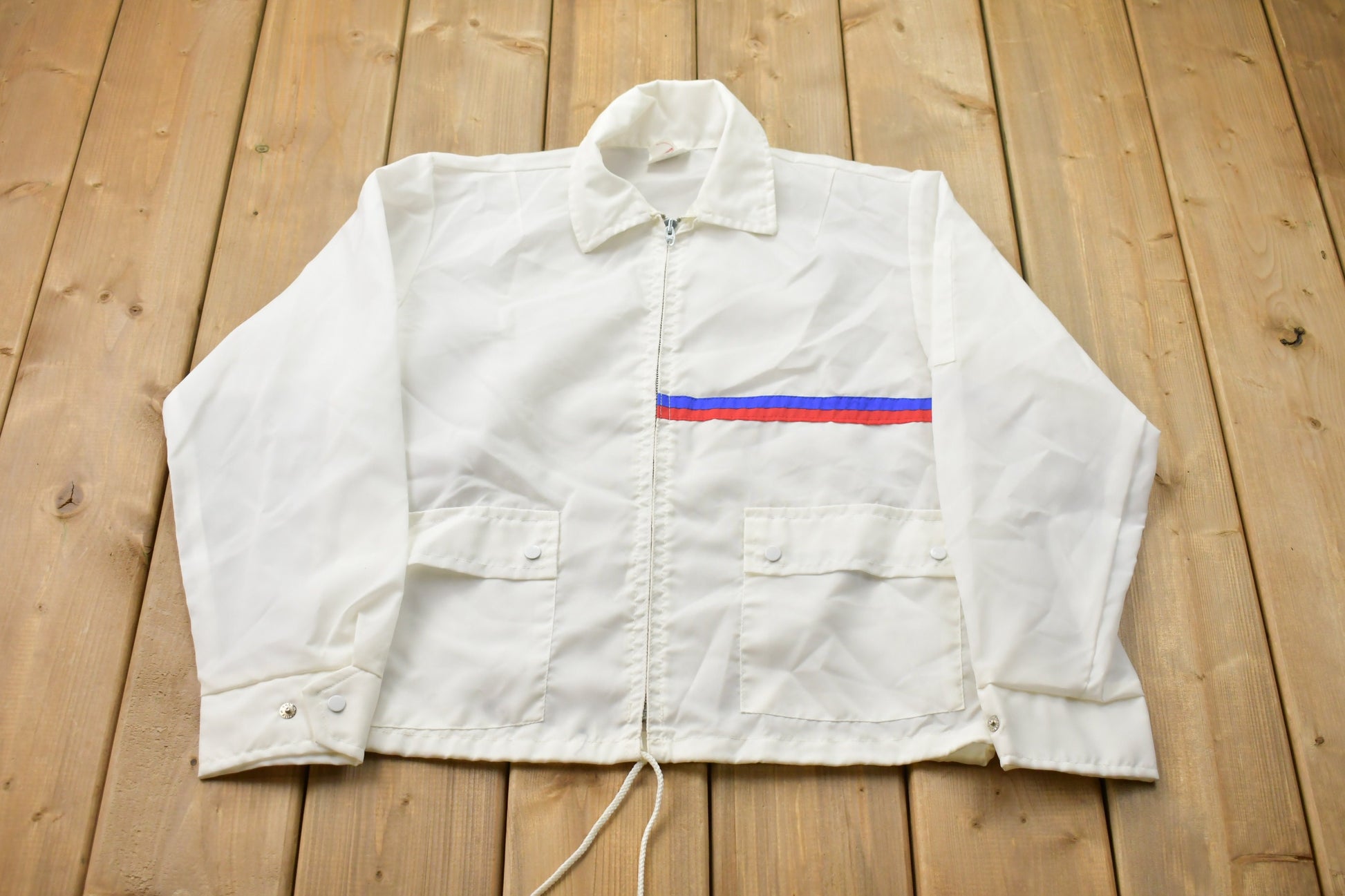 Vintage 1970s Windbreaker Sailing Jacket