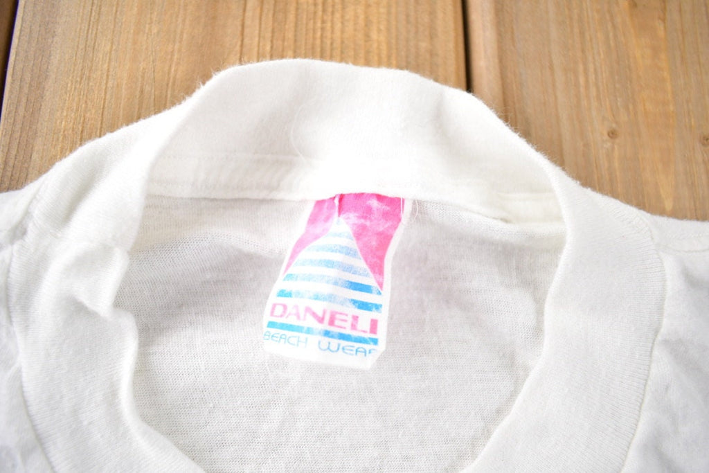 Vintage 1990s Cozumel Caribe Souvenir Travel T Shirt Made In USA Size L