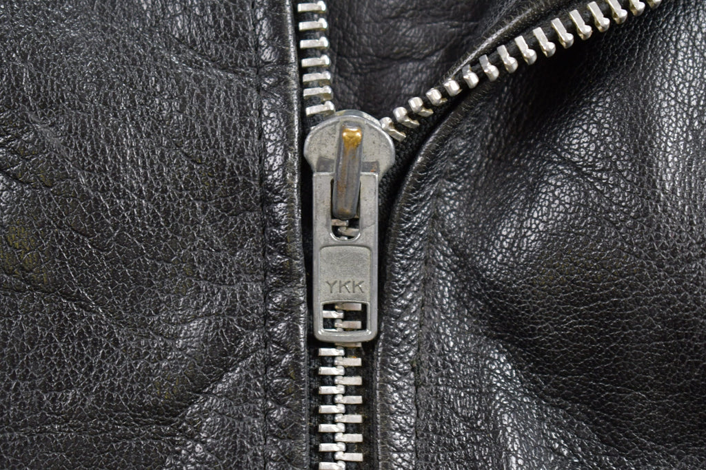 Vintage 1990s Protech Leather Apparel Biker Jacket