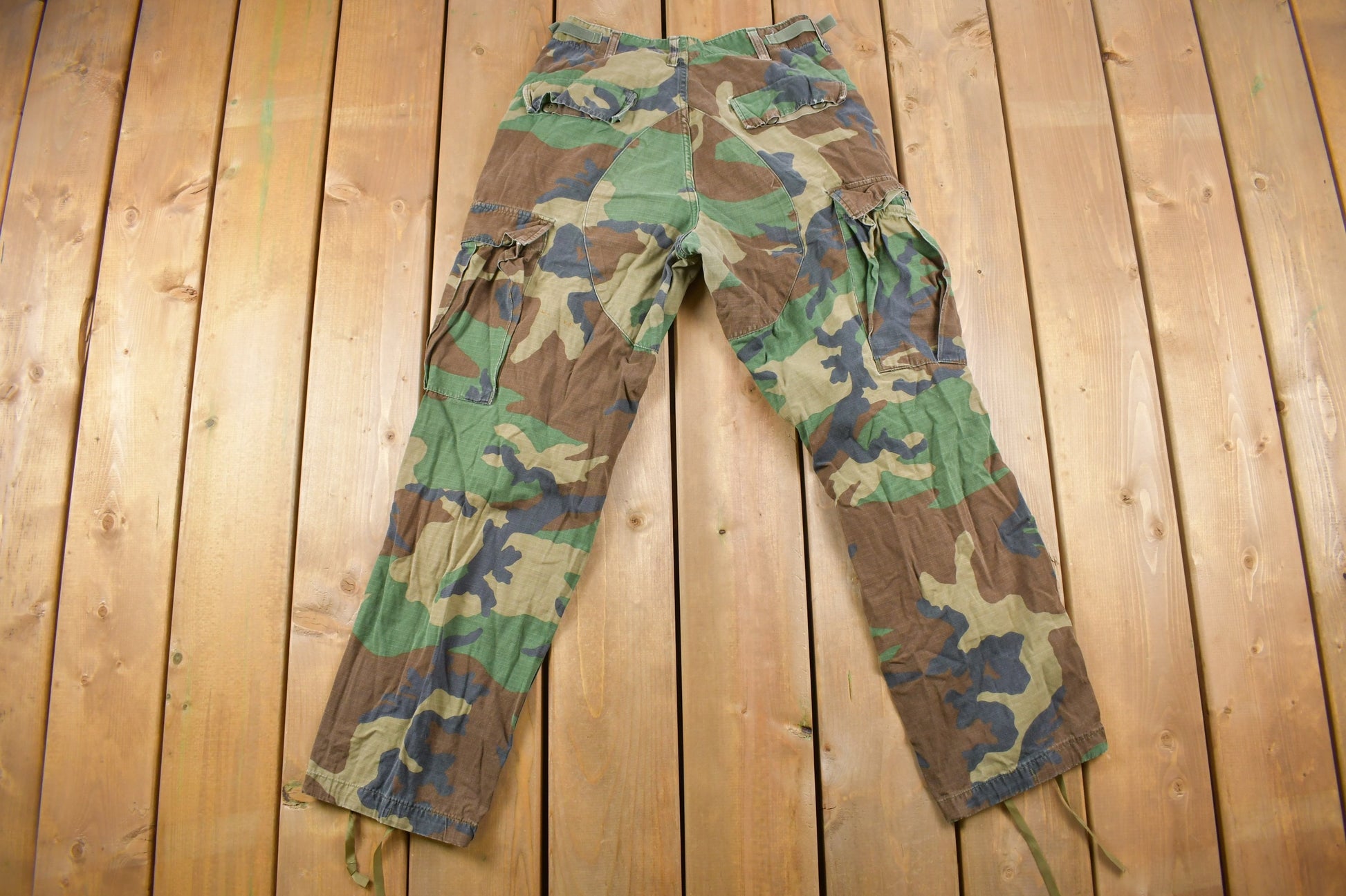 Vintage 2001 Army Military Camouflage Cargo Pants Size 29 x 28