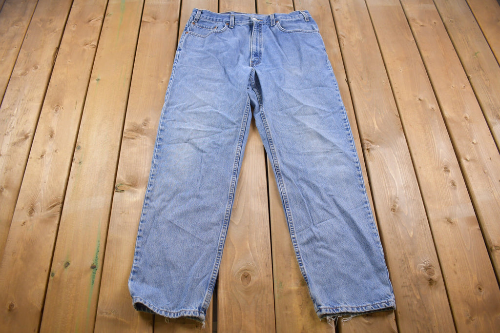Vintage 1990s Levi's 550 Red Tab Jeans Size 34 x 31 / Made in USA / 90s Denim / Streetwear Fashion / Vintage Denim / Jeans / Vintage Levi's