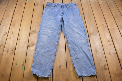 Vintage 1990s Levi's 550 Red Tab Jeans Size 34 x 31 / Made in USA / 90s Denim / Streetwear Fashion / Vintage Denim / Jeans / Vintage Levi's