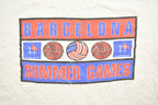 Vintage 1990s Side Out Barcelona Summer Games Souvenir T Shirt