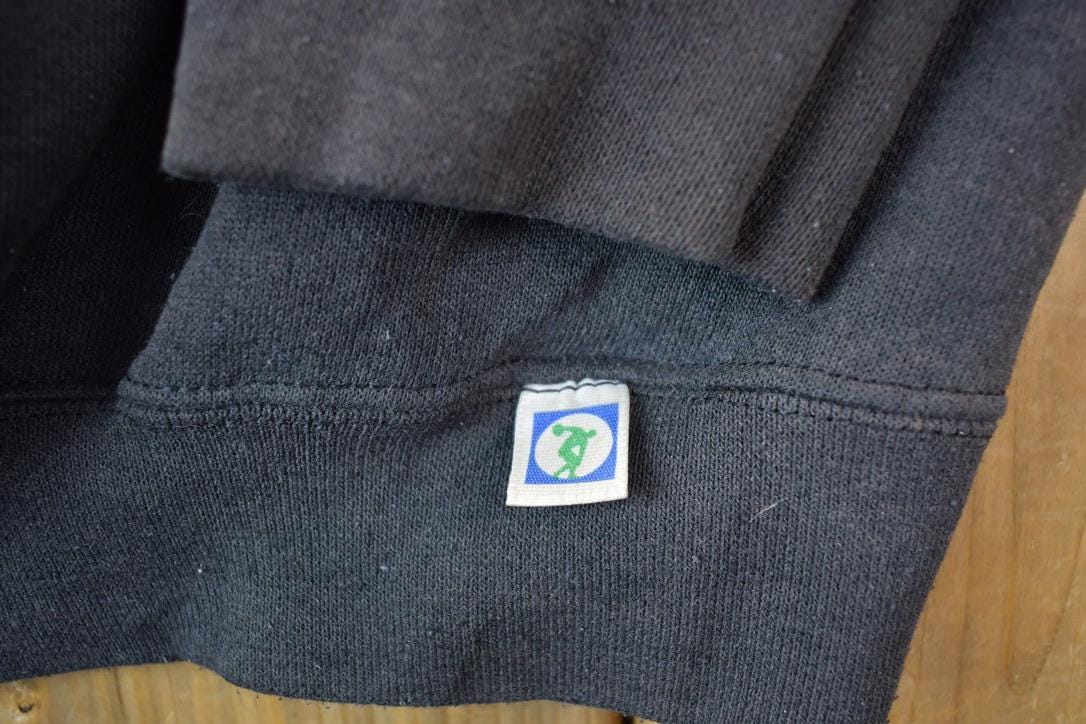 Vintage 1990s Discus Athletic Crewneck Sweatshirt / 90s Crewneck / Made In USA / Streetwear / Embroidered