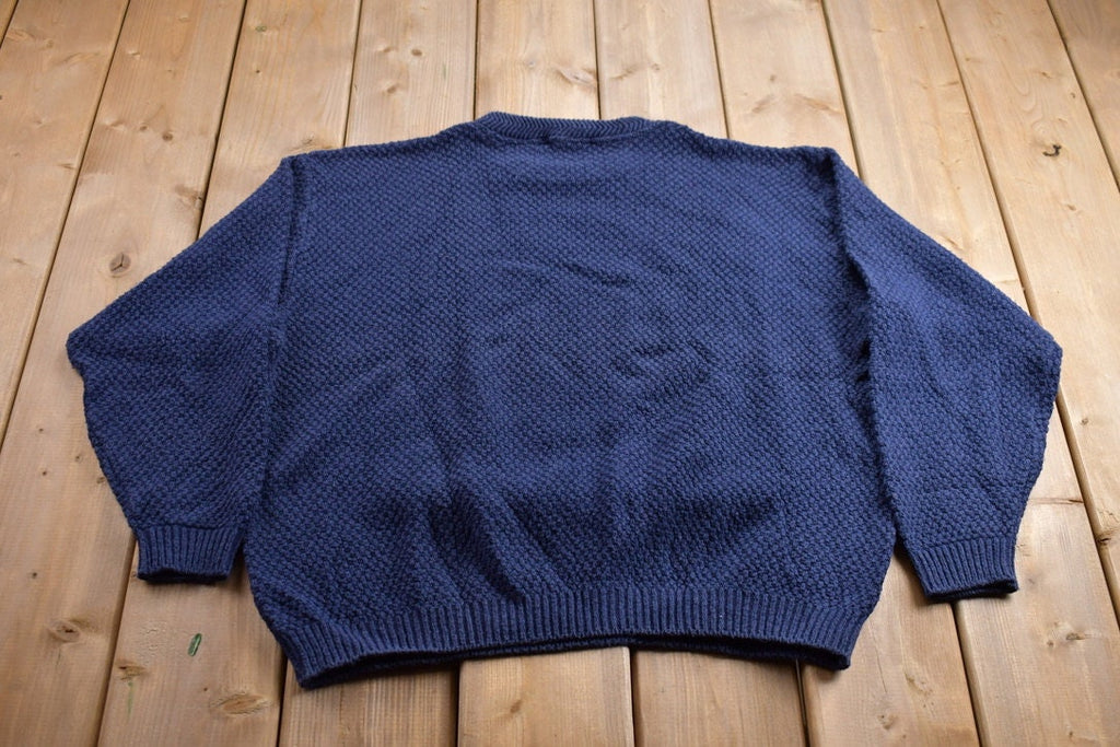 Vintage 1990s Northern Reflections Knitted Crewneck Sweater
