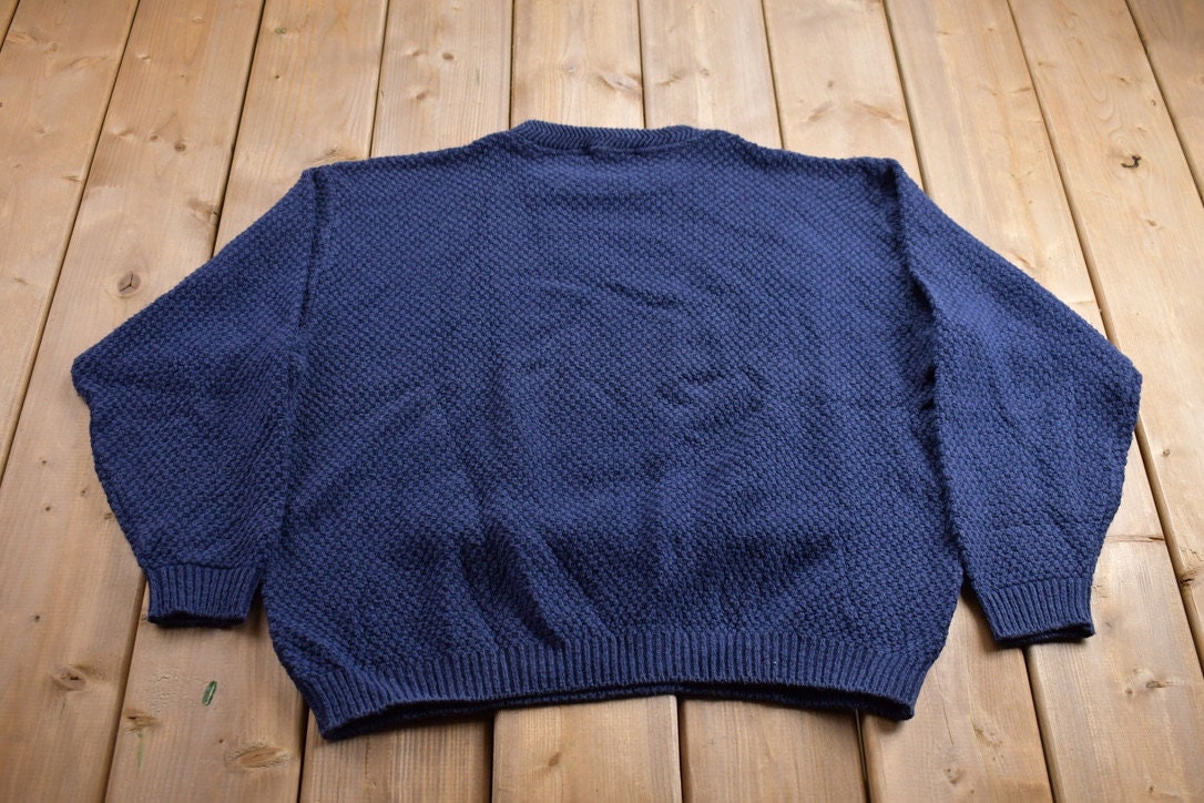 Vintage 1990s Northern Reflections Knitted Crewneck Sweater