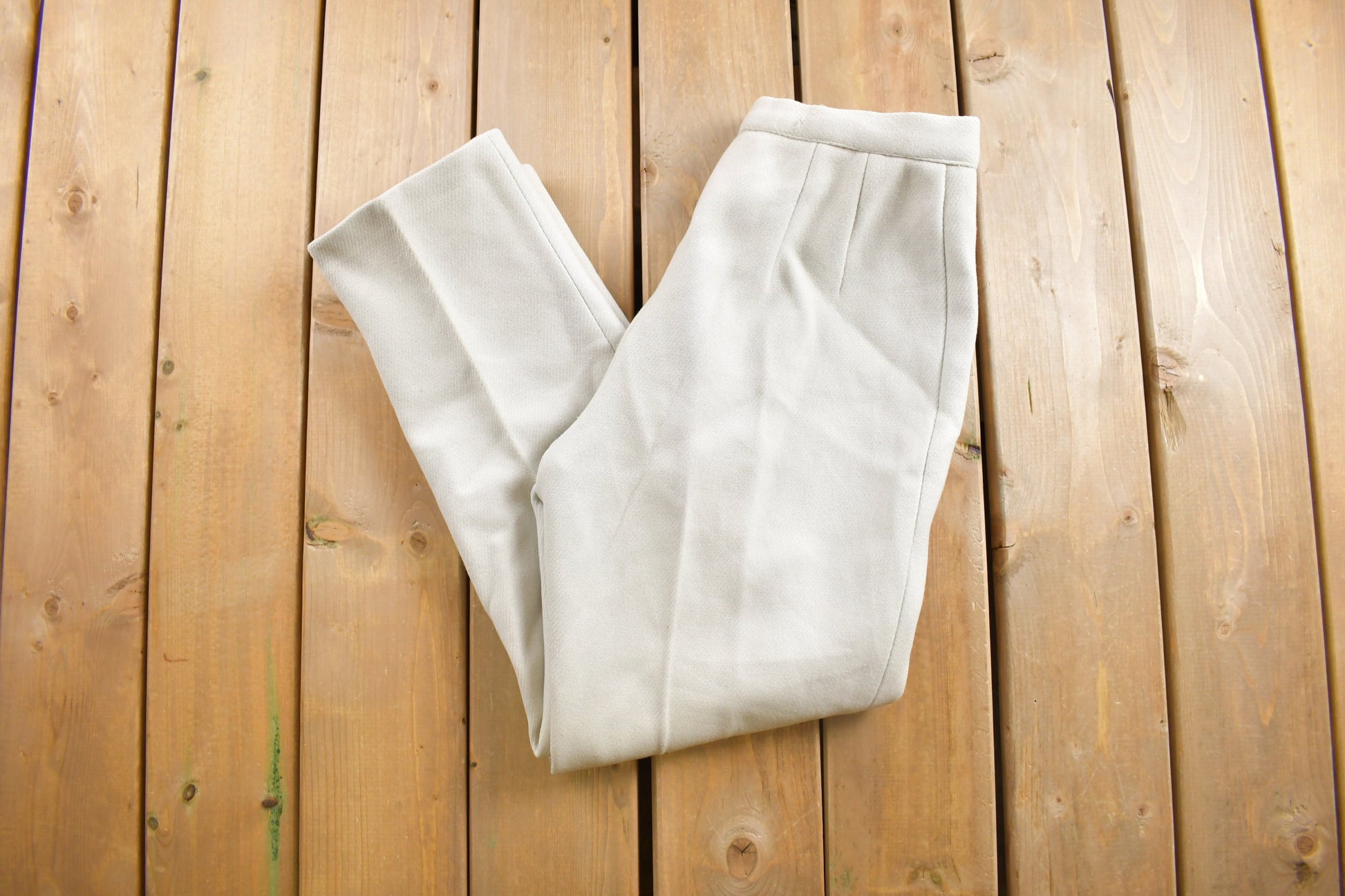 Vintage 1960s Polyester Pants Size 28 x 28