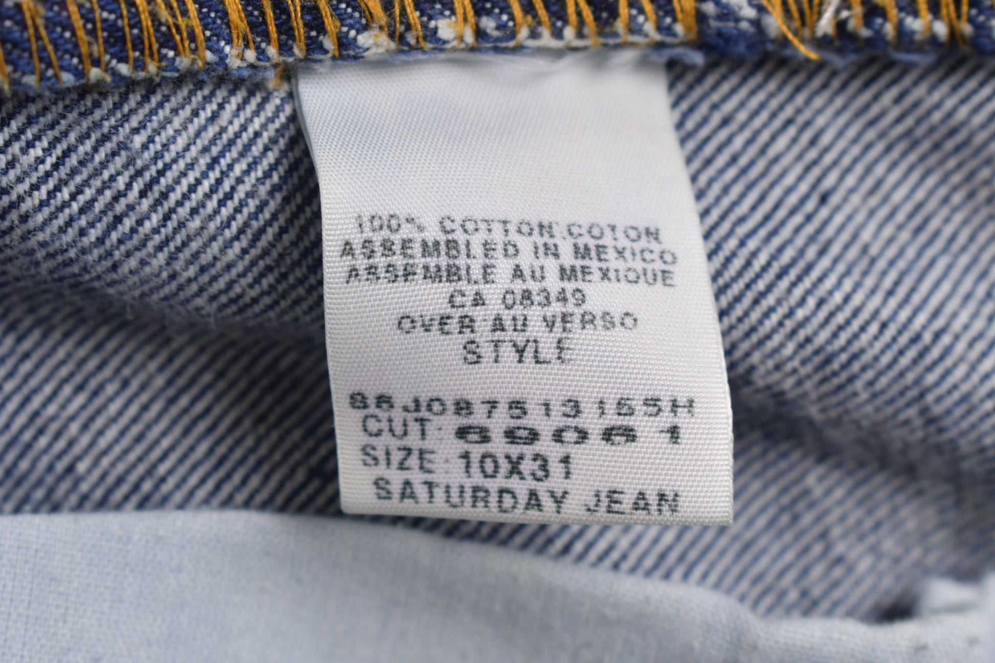 Vintage Polo Ralph Lauren Dark Wash Denim Jeans Size 32 x 28