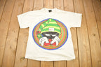 Vintage 1993 Marvin The Martian Looney Tunes Cartoon Promo T-Shirt