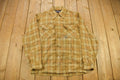 Vintage 1960s Pendleton Plaid Button Up Board Shirt