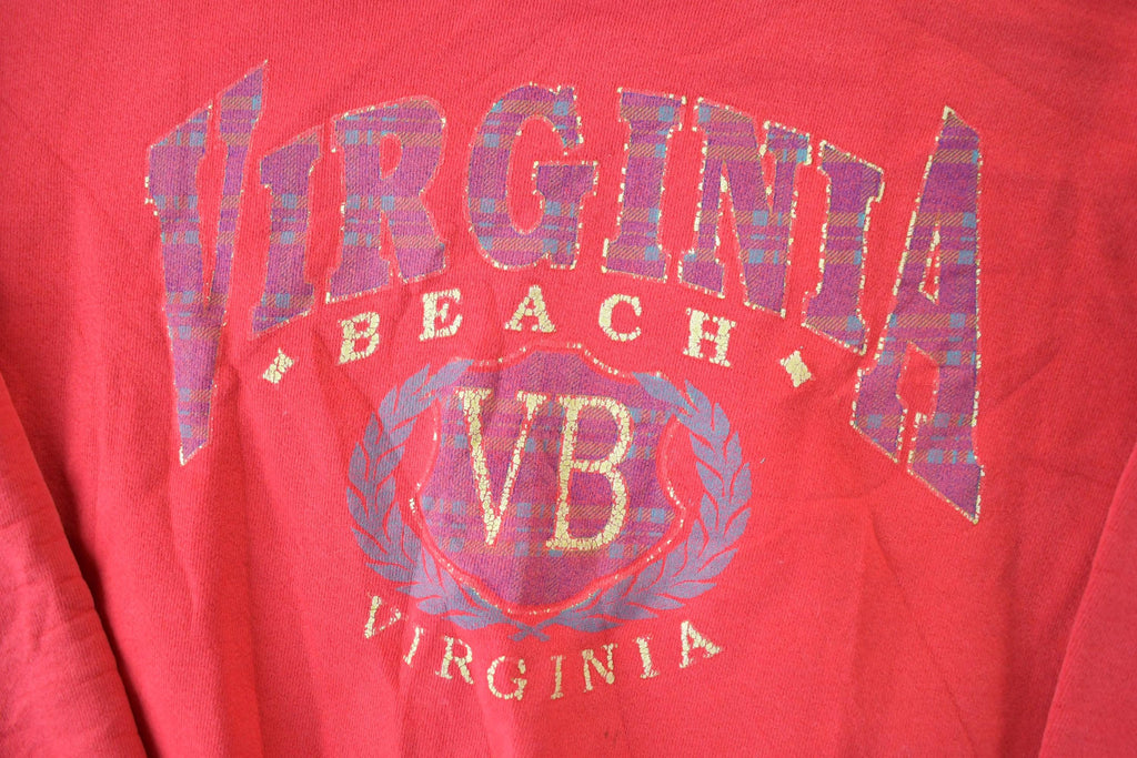 Vintage 1990s Virginia Beach Crewneck Sweatshirt