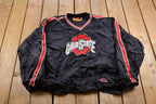 Vintage 1990s University of Ohio State Buckeyes NCAA Collegiate {Pullover Jacket