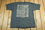 Vintage 1996 Alan Jackson Country Music Tour Graphic Band T-Shirt Men's XL