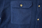 Vintage 1990s Kaid Performance Fleece Button Up Sweater