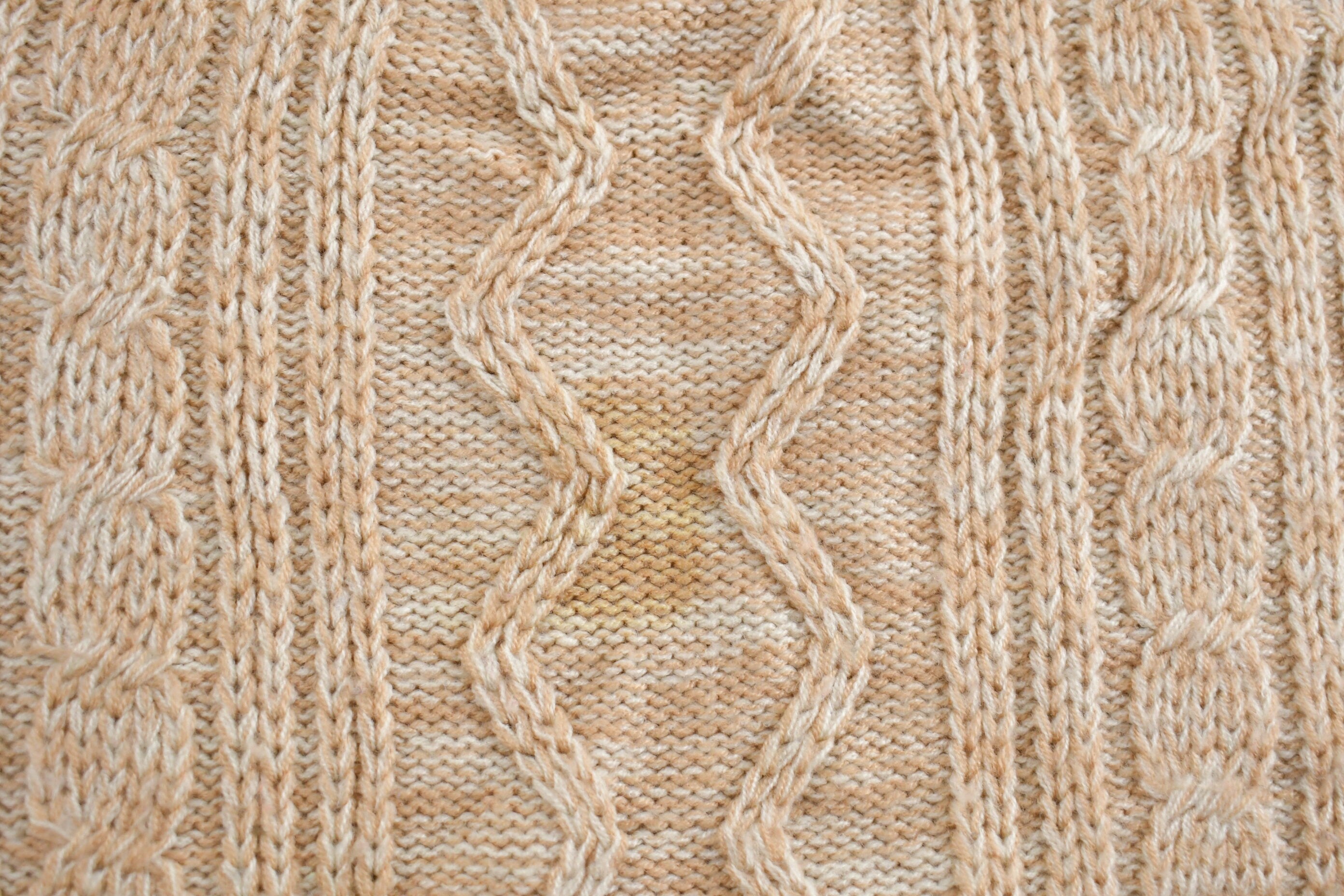 Vintage 1980s Cable Knitted Sweater