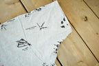 Vintage 1990s Animal Tracks All Over Print Graphic T-Shirt