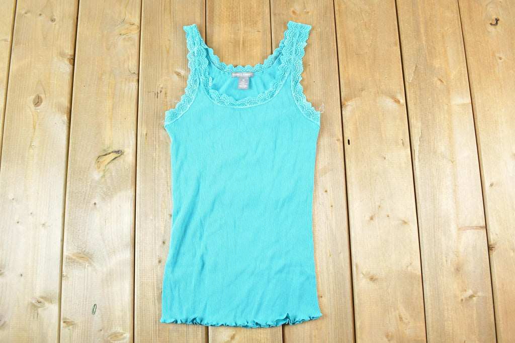 Vintage Y2K Isabella Rodriguez Souvenir Lace Tank Tops Womens XS
