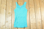 Vintage Y2K Isabella Rodriguez Souvenir Lace Tank Tops Womens XS