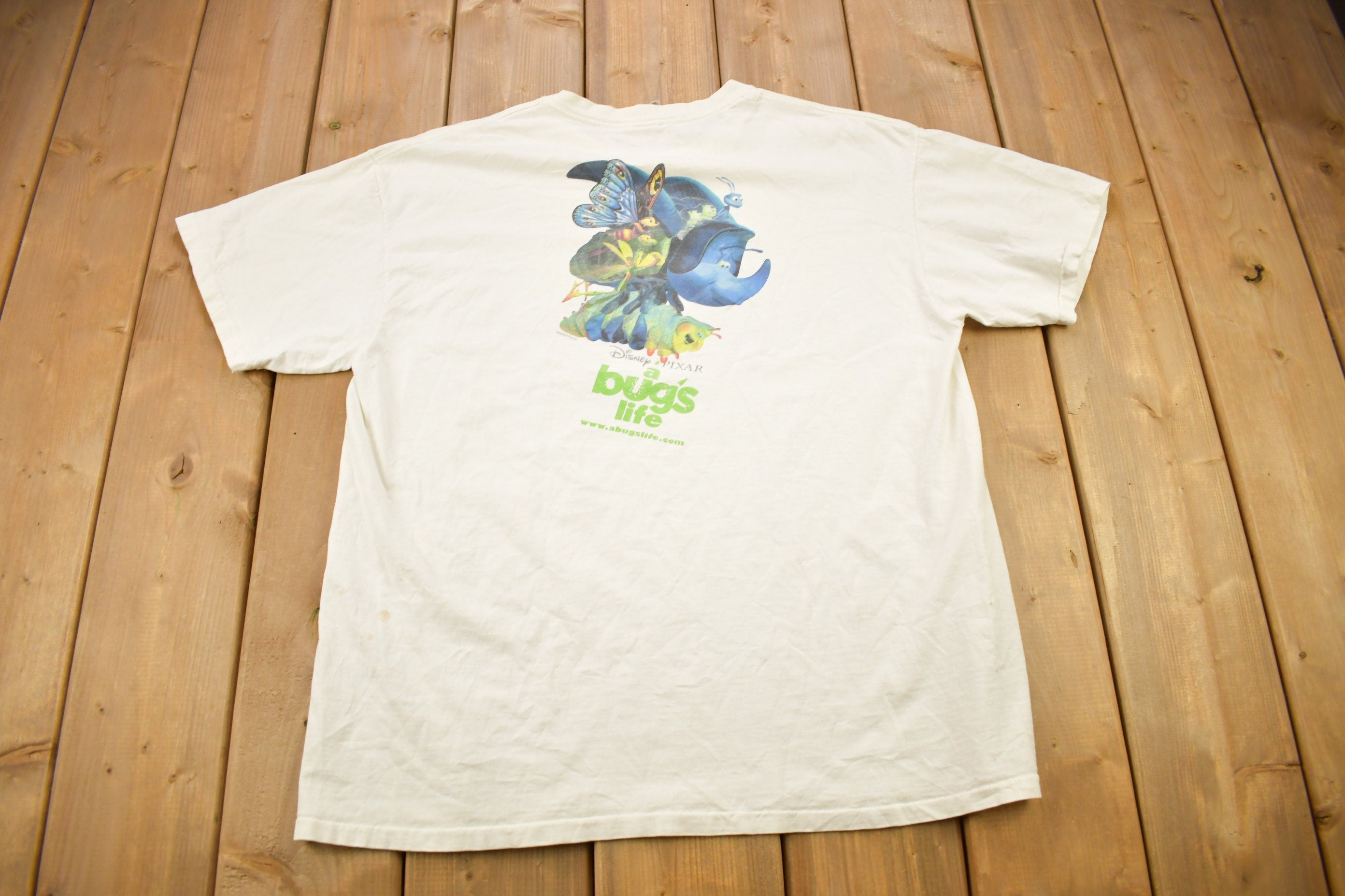 Vintage 1990s Disney's Bugs Life Movie Promo T-shirt