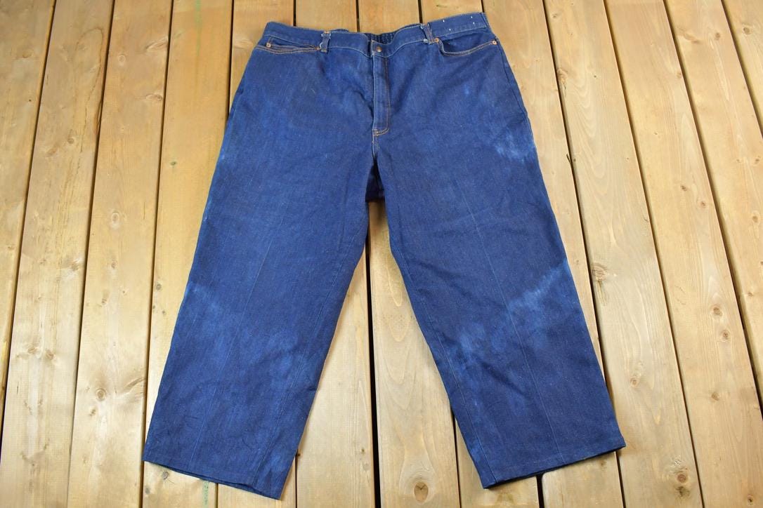 Vintage 1990s Levi Strauss Red Tab Denim Jeans Size 42 x 25