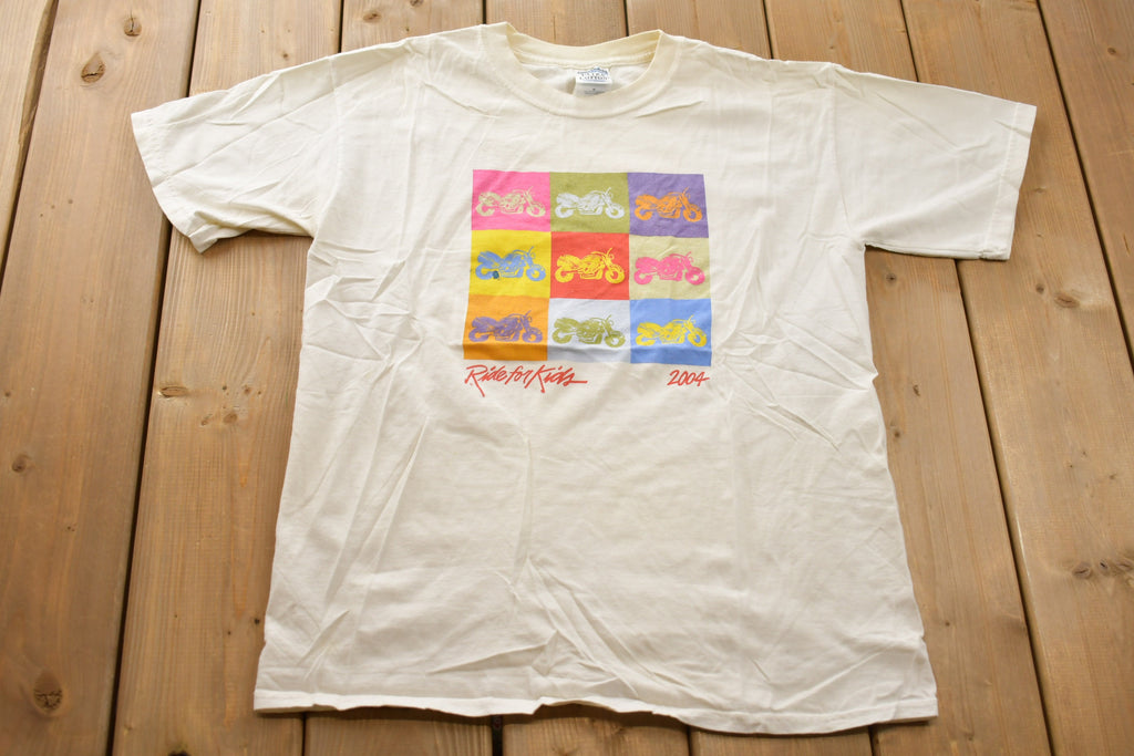 Vintage 2004 Ride for Kids Motorcycles T-Shirt