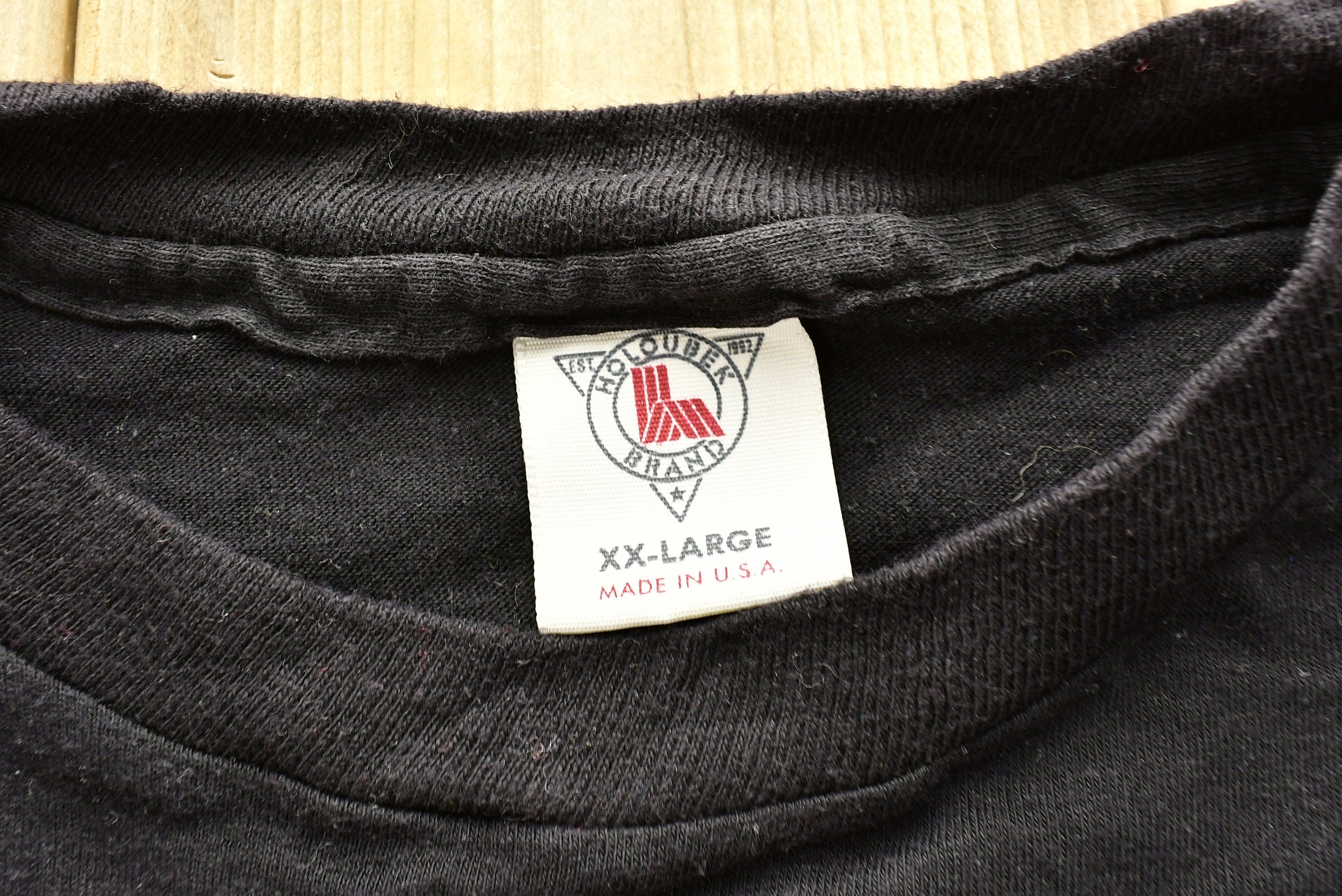 Vintage 1980s Harley Davidson Motorcycles Maine Motorcycle Sales T-Shirt