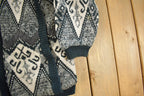 Vintage 1990s Carriage Court Knit Sweater Jacket Women's Medium