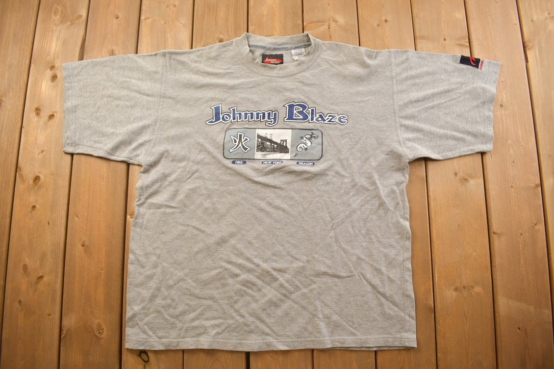 Vintage 1990s Johnny Blaze Graphic T Shirt