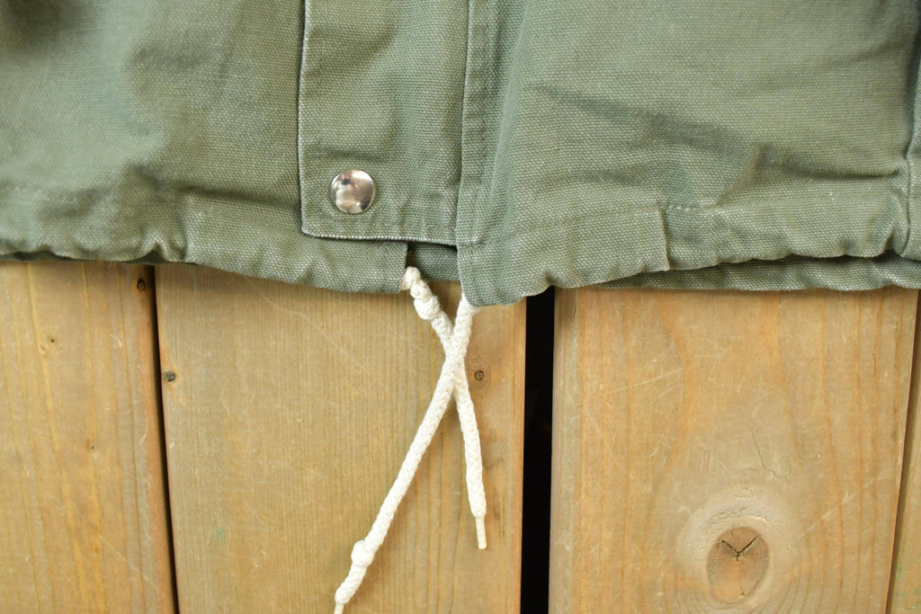 Vintage 1990s Beach Island Company Light Canvas Spring Jacket