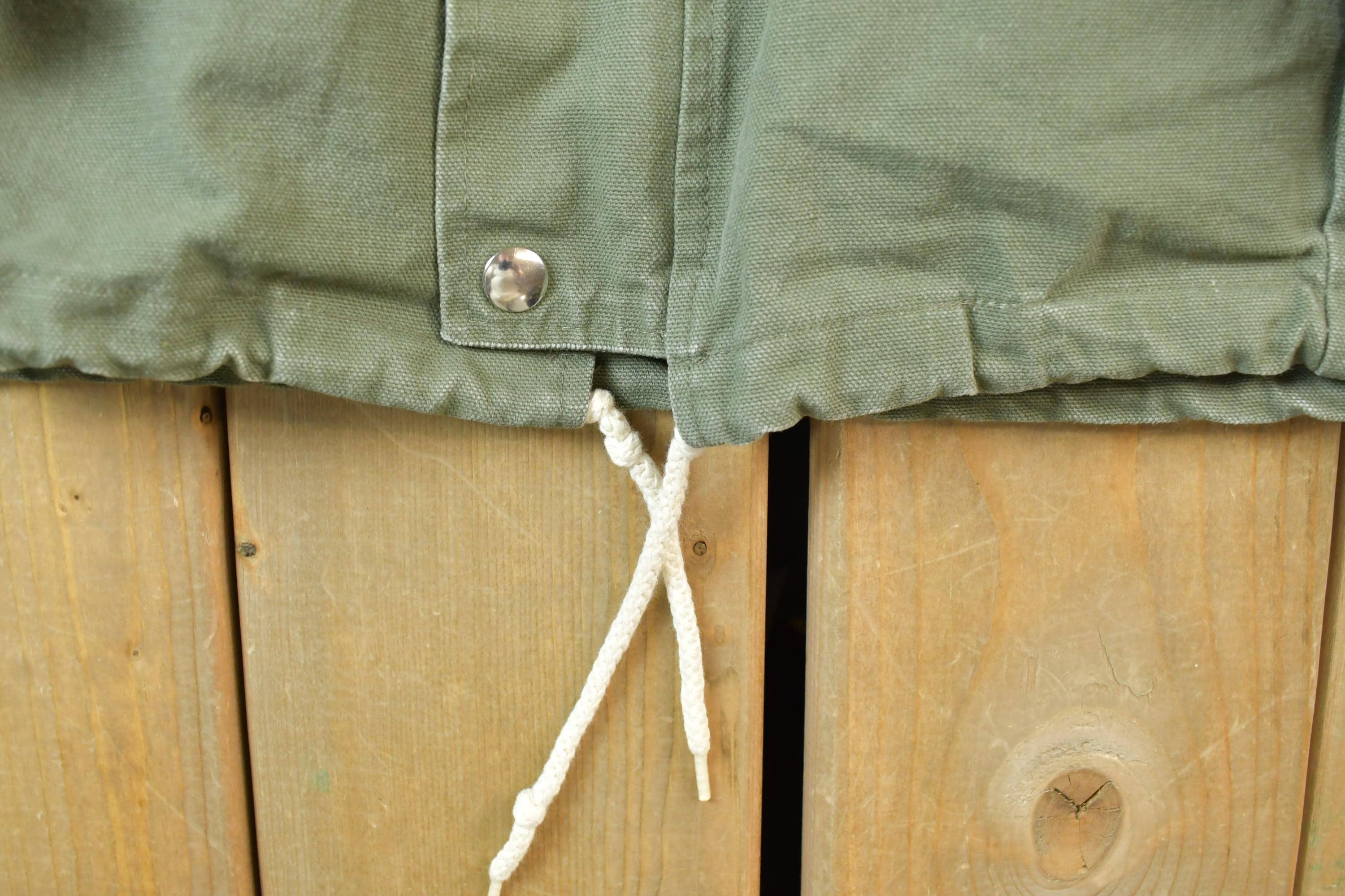 Vintage 1990s Beach Island Company Light Canvas Spring Jacket