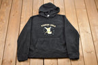 Vintage 1990s Disney Tinker Bell Fleece Hooded Sweatshirt
