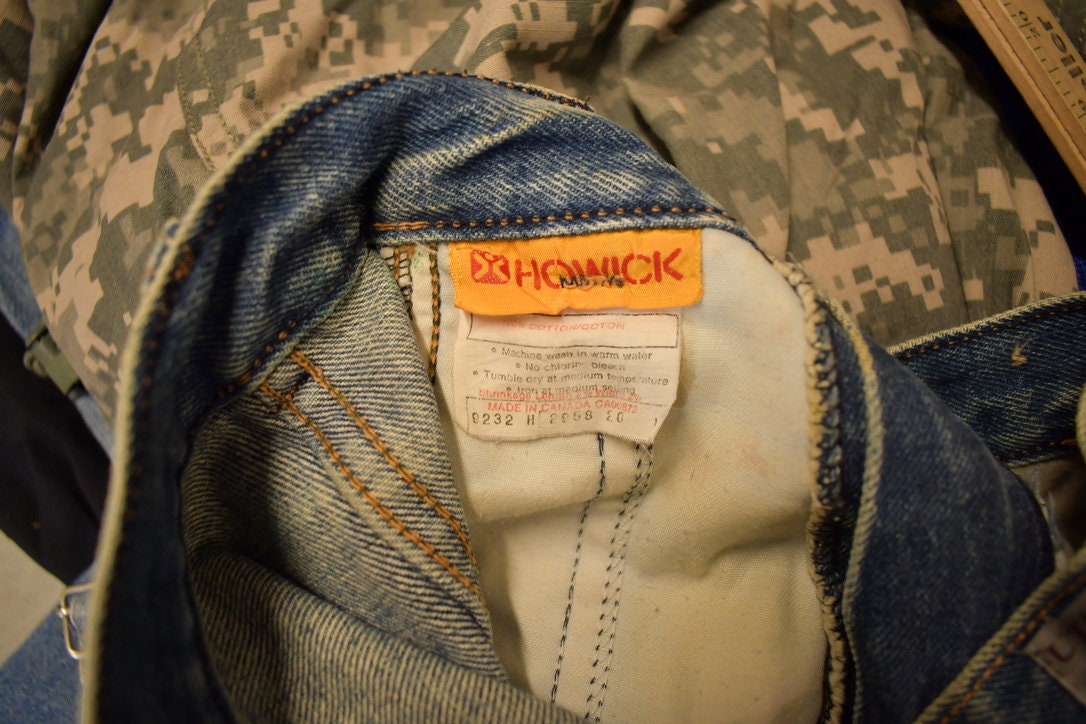 Vintage 1980s Howick Denim Jeans Size 24x29