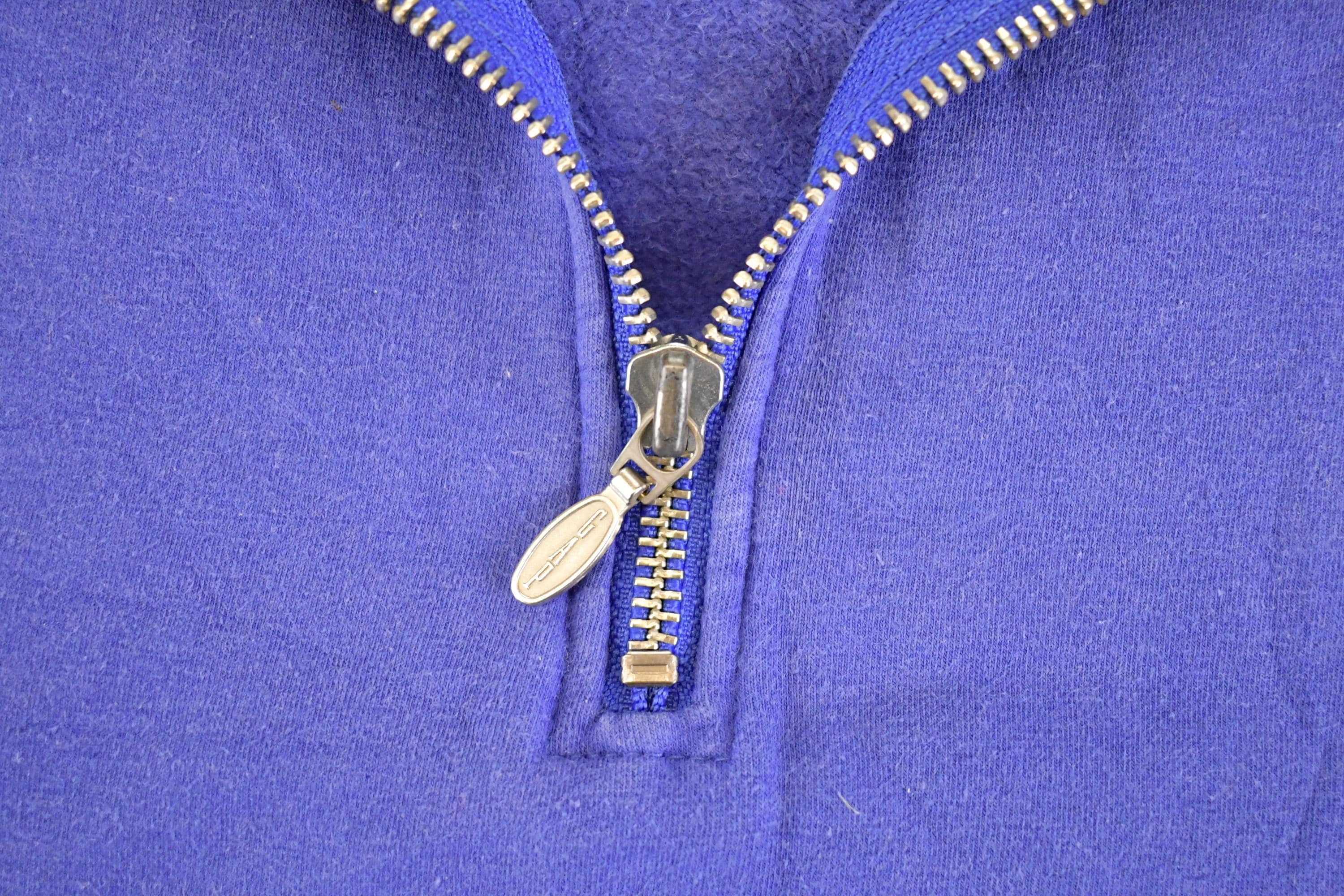 Vintage 1990s Gap Tech Quarter Zip Sweatshirt Mens S