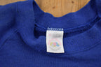 Vintage 1980s Basic Raglan Crewneck Sweatshirt