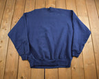 Vintage 1990s Elmhurst College Jazz Festival Souvenir Travel Crewneck Sweatshirt
