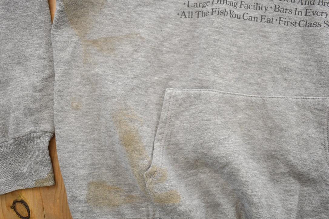 Vintage 1990s Alcatraz Graphic Hoodie