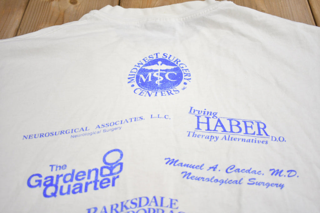 Vintage 1990s Indiana State University Tennis Collegiate T-Shirt
