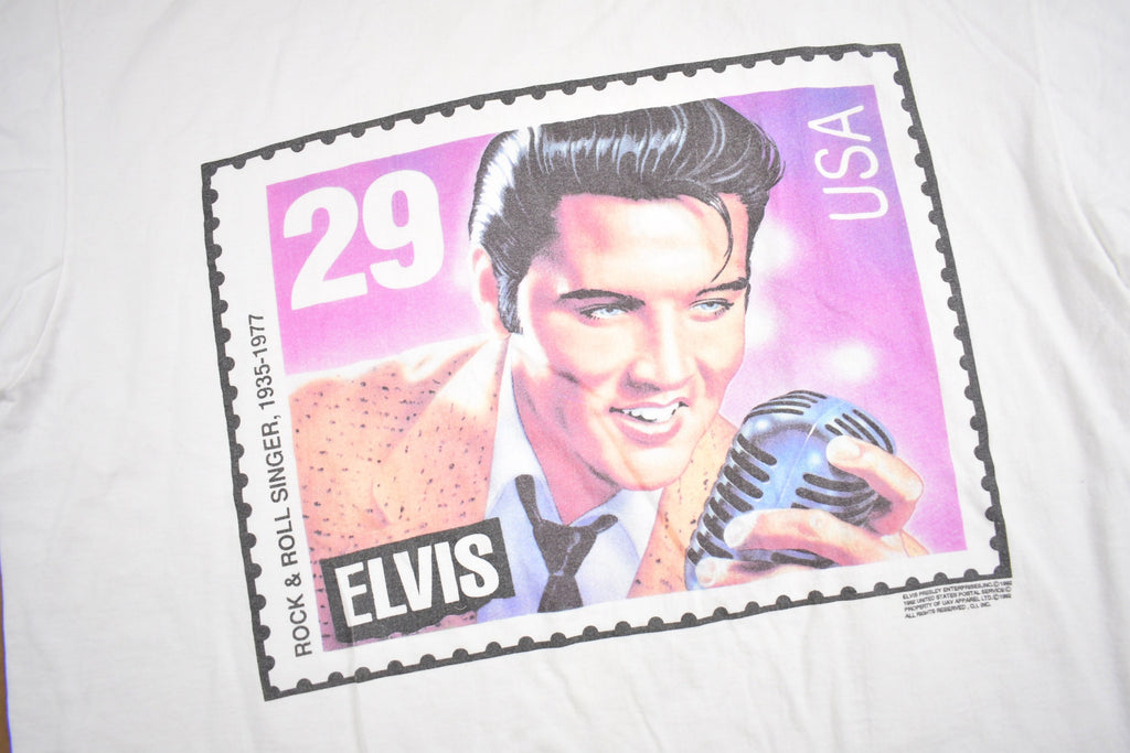 Vintage 1992 Elvis Presley Rock And Roll T Shirt